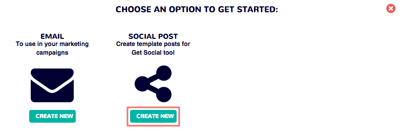 Dot Builder - Create new social post